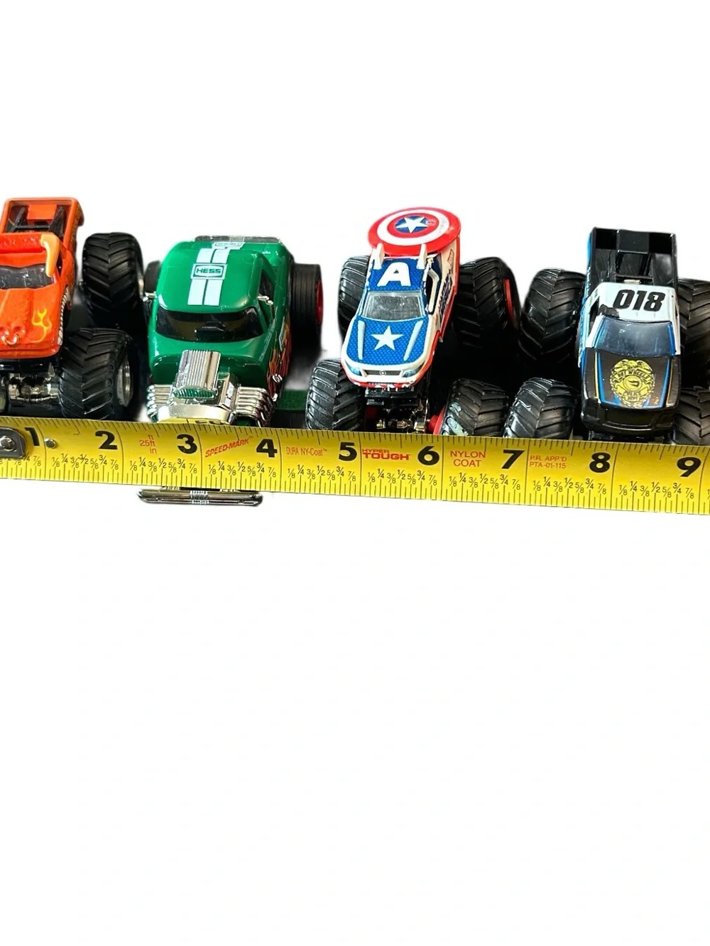 Hot Wheels Monster Truck Diecast Vehicle Lot Of 8 Set